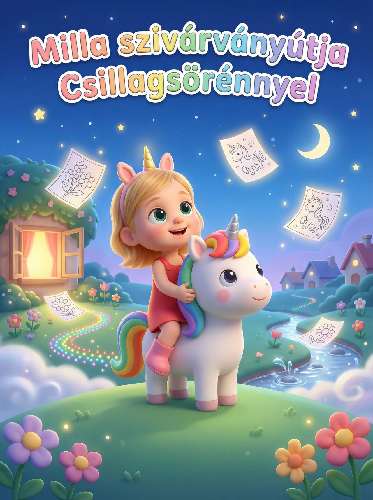 Milla szivárványútja Csillagsörénnyel